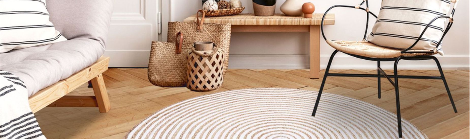 5 tapis naturels pour une décoration douce et écoresponsable